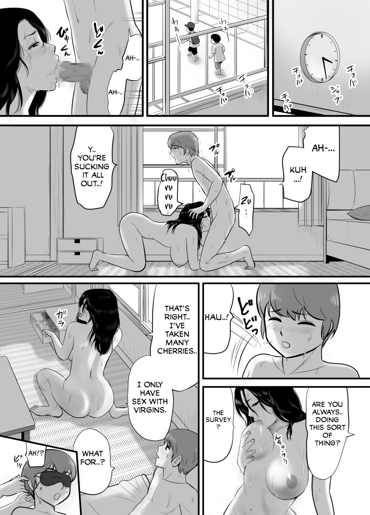 Hentai Manga Comic-The Hot Summer Day I Lost My Virginity While Sinking Into the Voluptuous Body of a Oba-san-Read-26